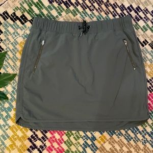 Athleta Olive Green Active Casual Skirt Skort